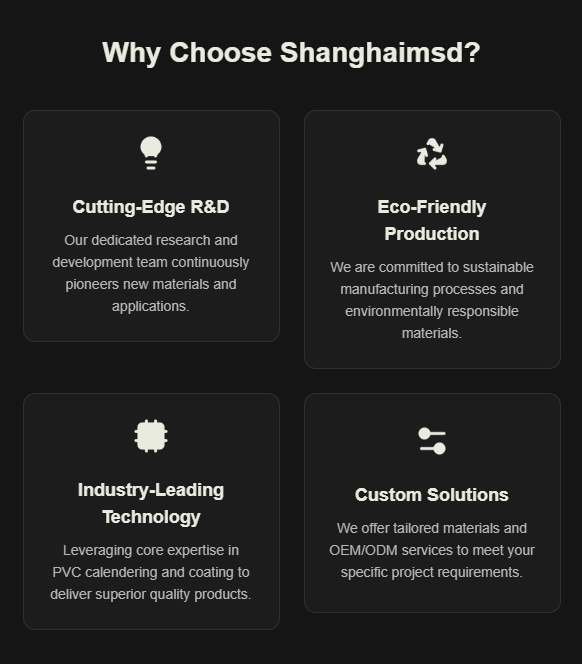 Why Choose Shanghaimsd (Zhejiang MSD Group Share Co., Ltd.)